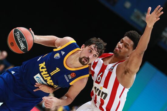 Russia Basketball Euroleague Khimki - Olympiacos