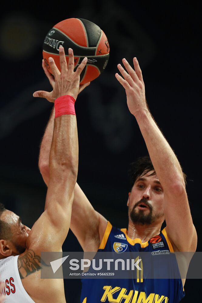 Russia Basketball Euroleague Khimki - Olympiacos