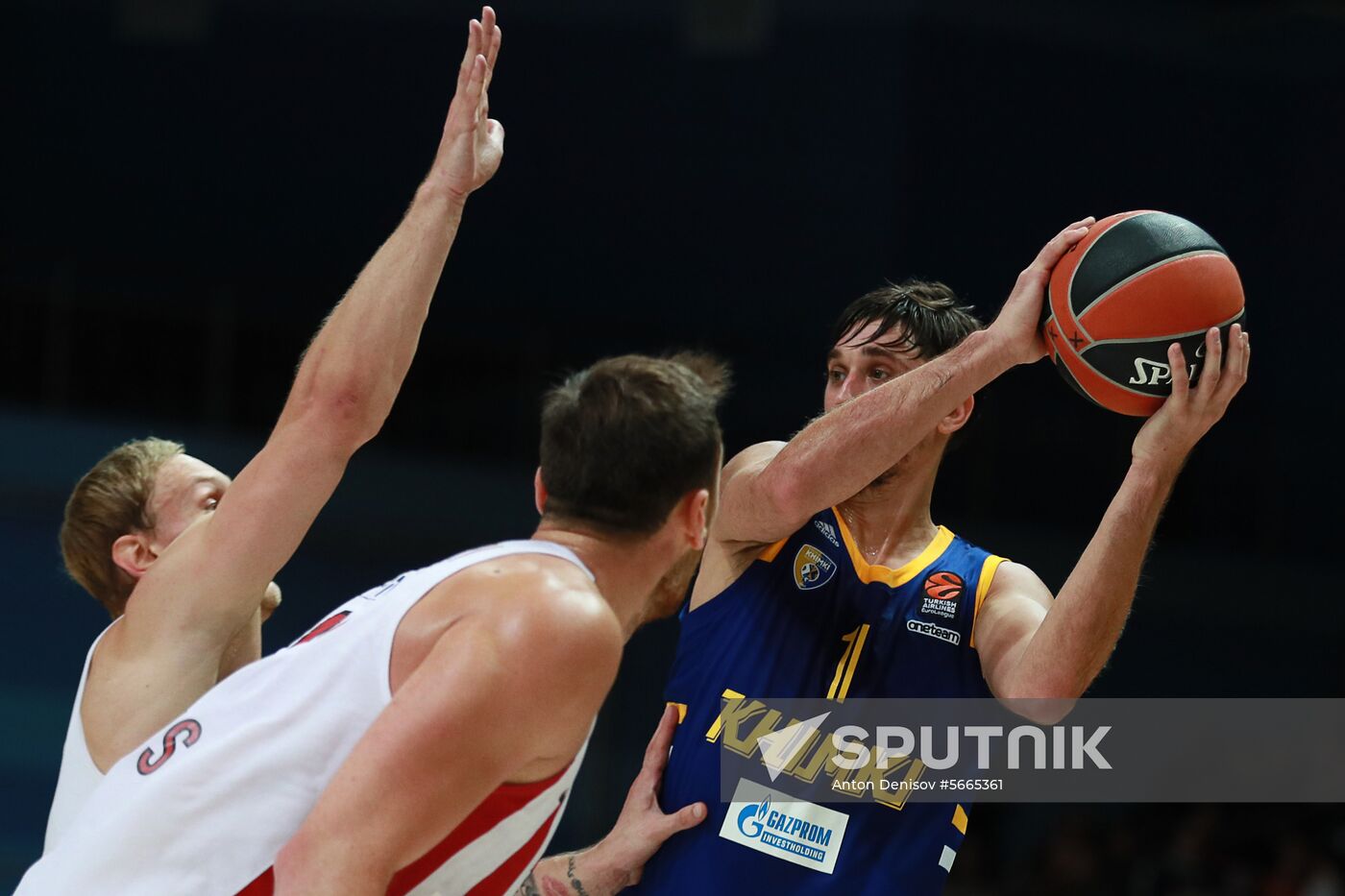 Russia Basketball Euroleague Khimki - Olympiacos