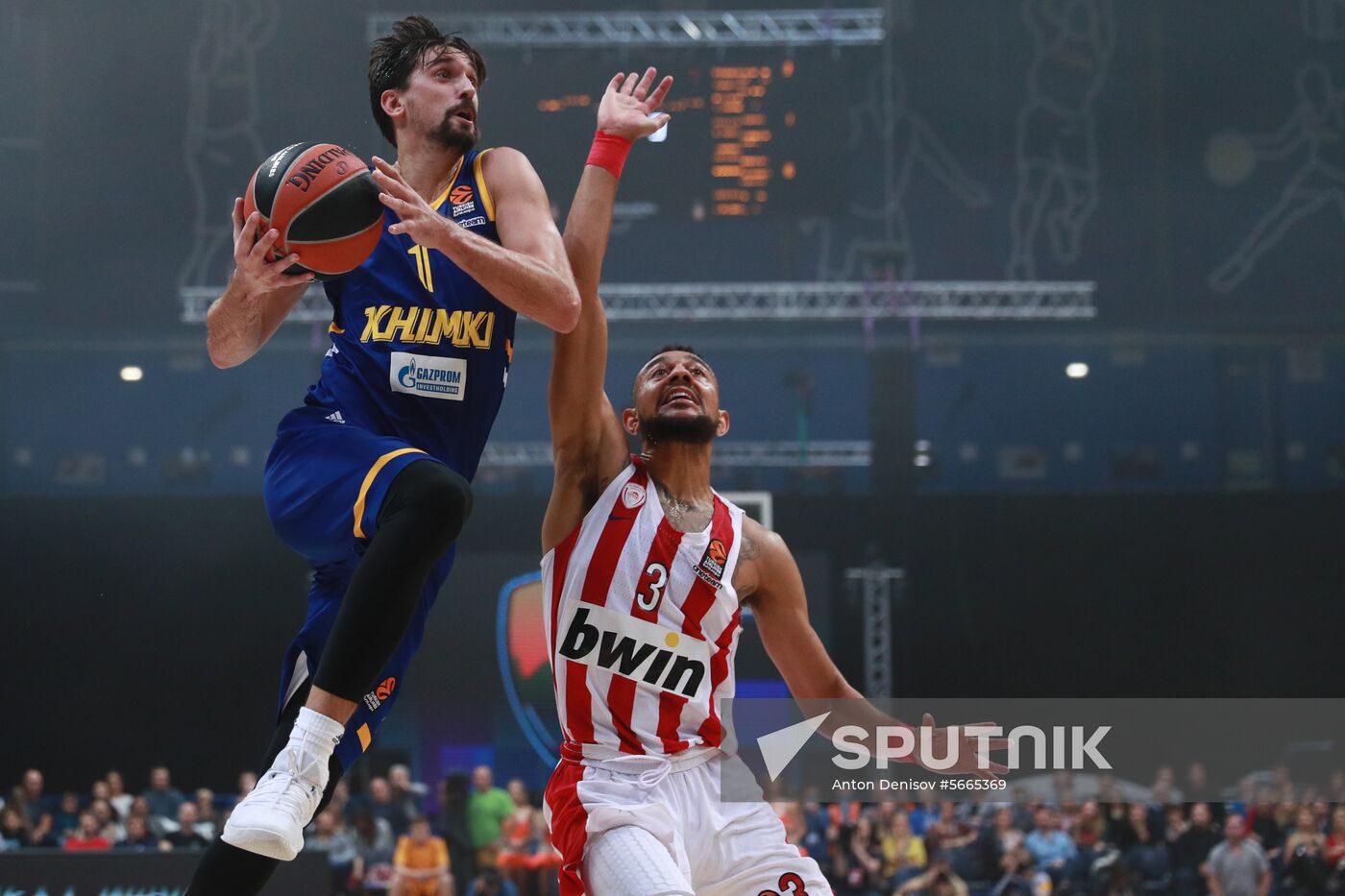 Russia Basketball Euroleague Khimki - Olympiacos