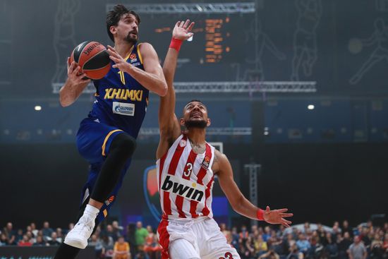 Russia Basketball Euroleague Khimki - Olympiacos
