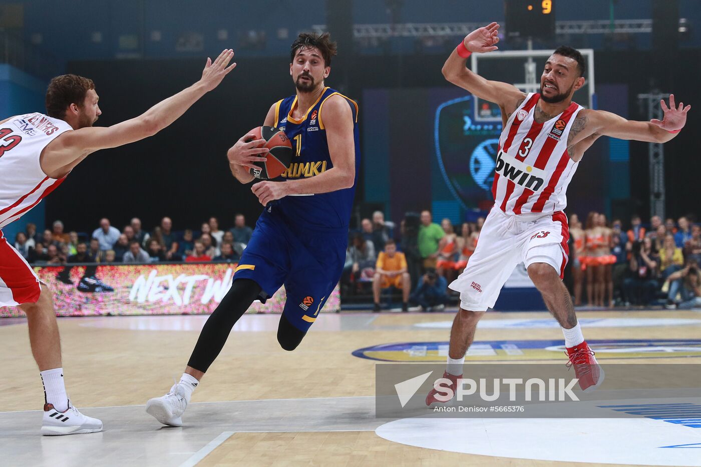 Russia Basketball Euroleague Khimki - Olympiacos