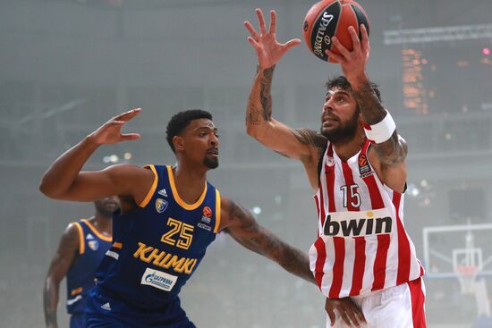 Russia Basketball Euroleague Khimki - Olympiacos