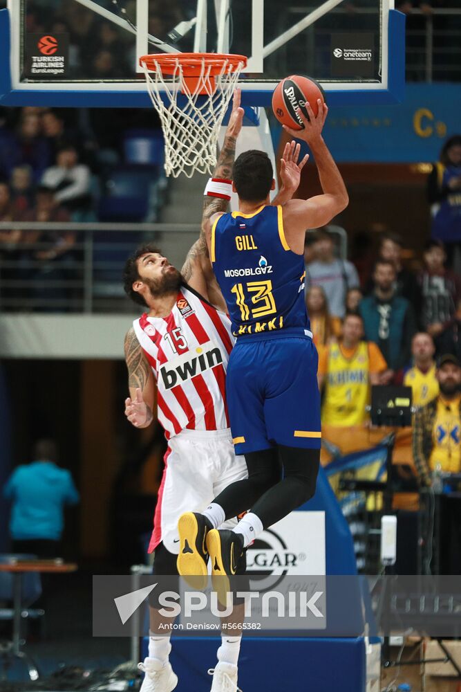 Russia Basketball Euroleague Khimki - Olympiacos