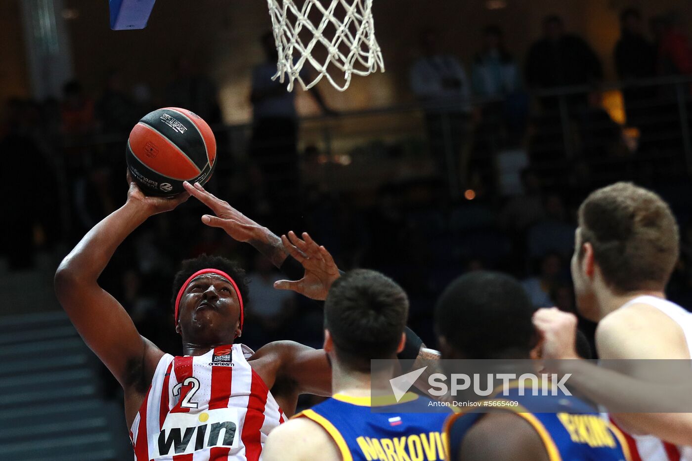 Russia Basketball Euroleague Khimki - Olympiacos