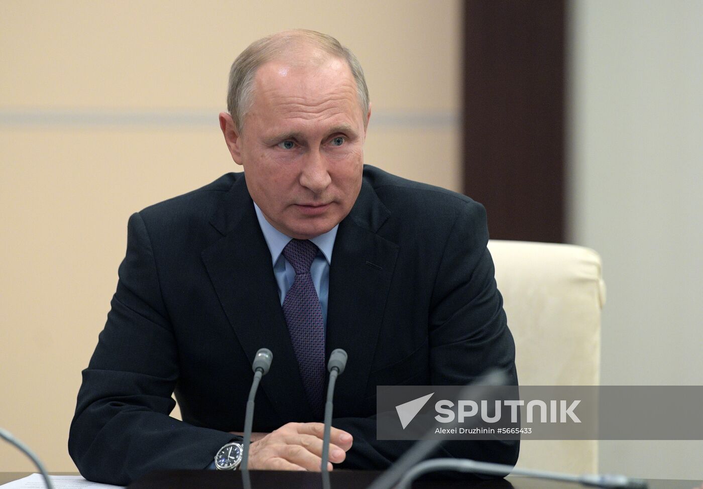 President Vladimir Putin chairs meeting of Security Council of Russia