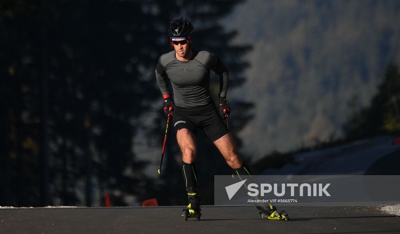 Austria Biathlon Russia Training