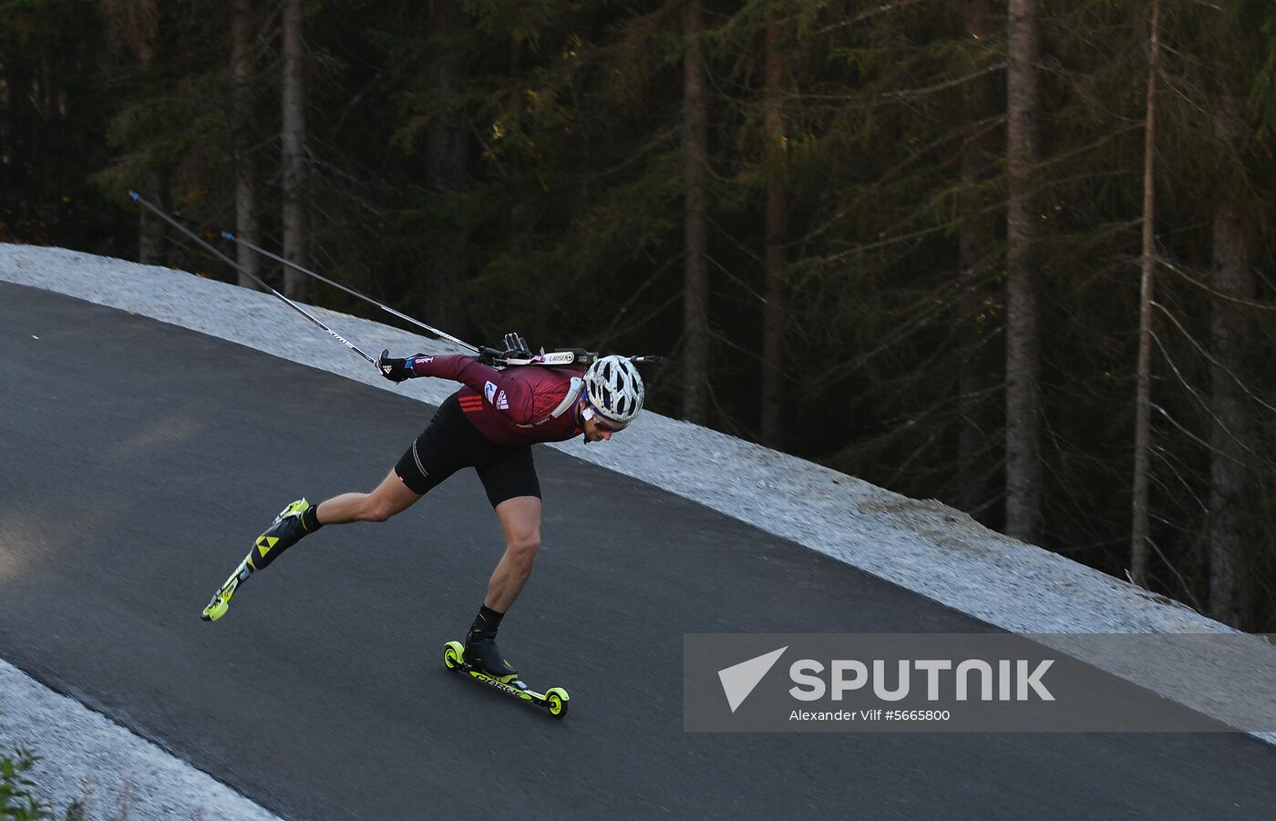 Austria Biathlon Russia Training