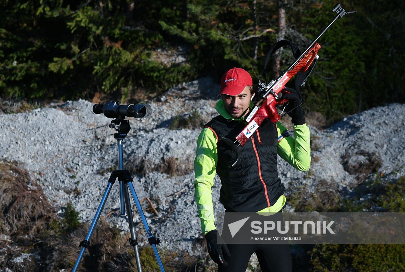 Austria Biathlon Russia Training