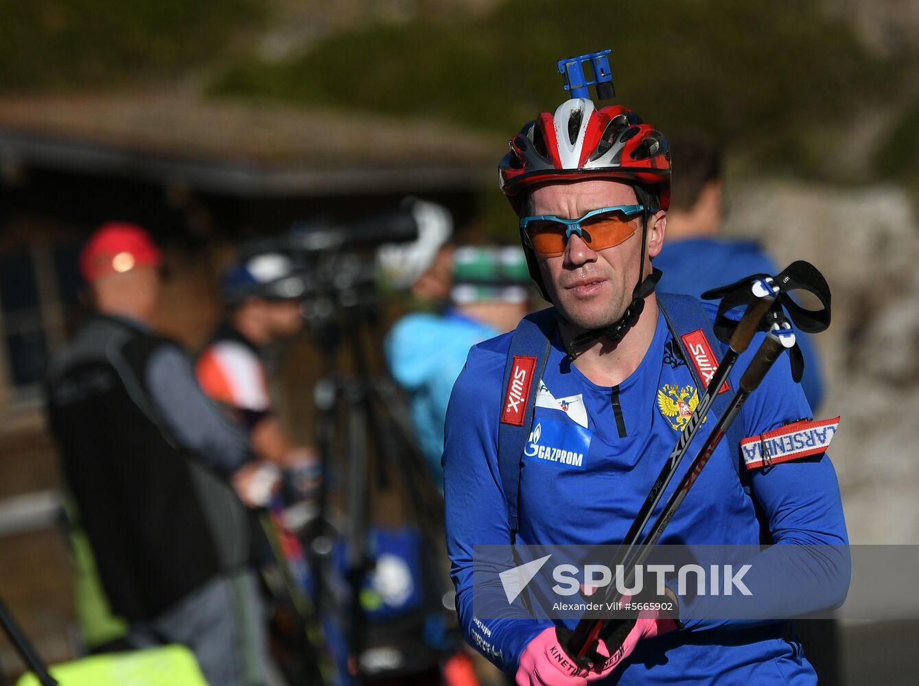 Austria Biathlon Russia Training