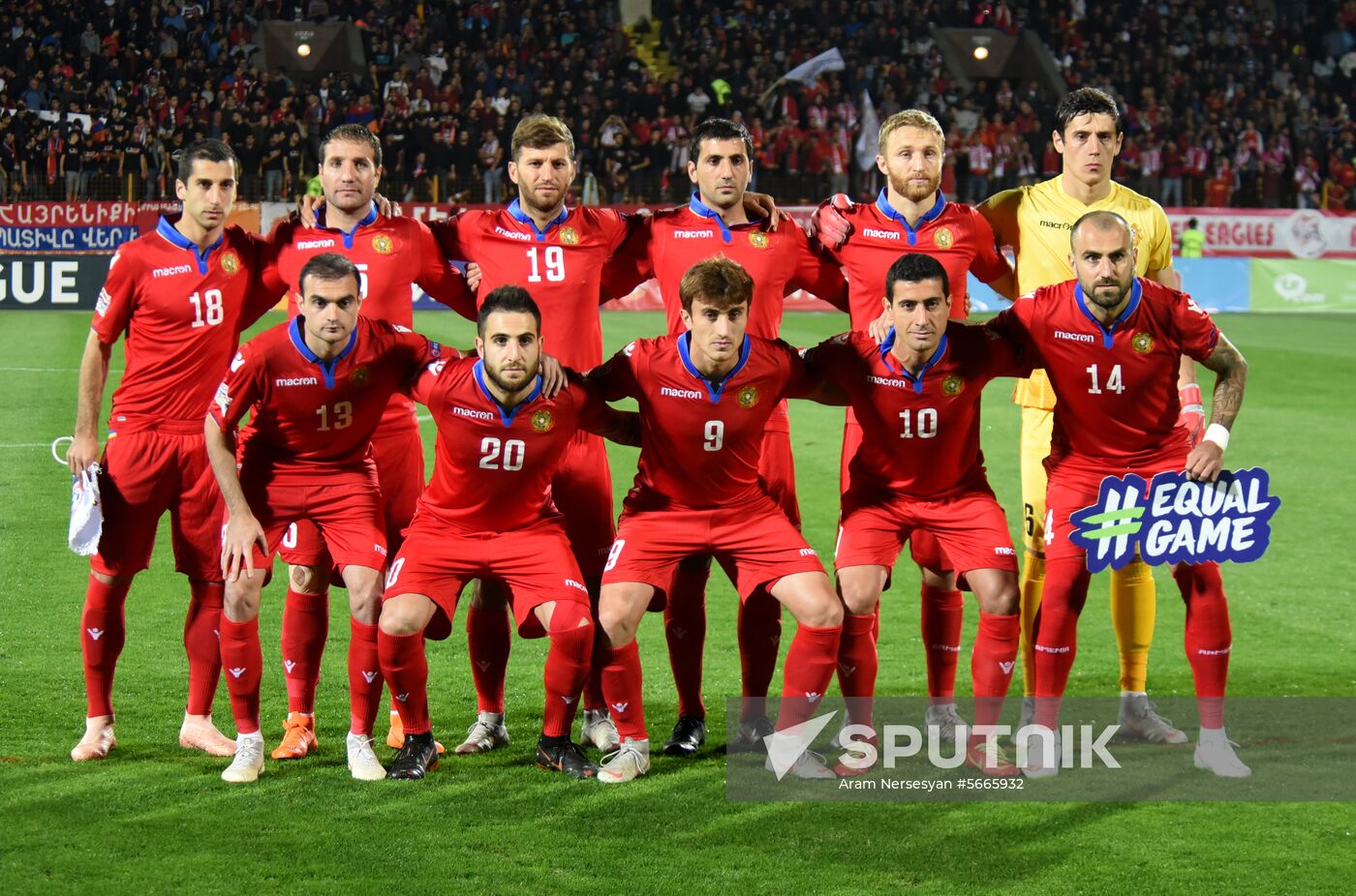 Armenia Soccer Nations League Armenia - Gibraltar