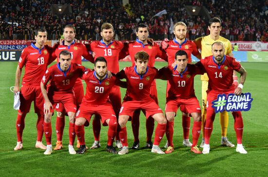 Armenia Soccer Nations League Armenia - Gibraltar