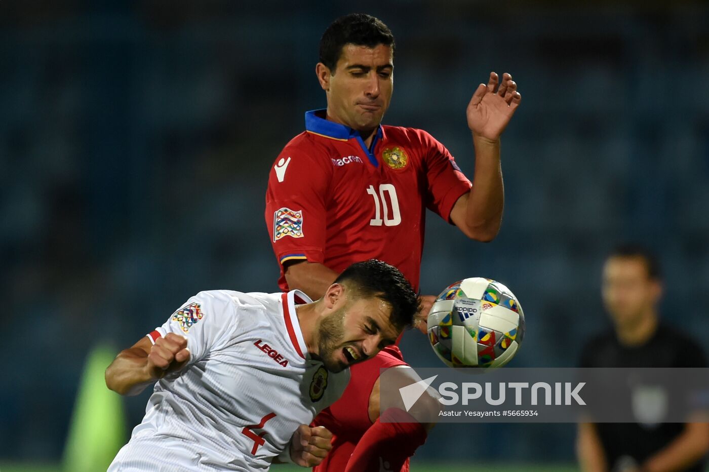 Armenia Soccer Nations League Armenia - Gibraltar