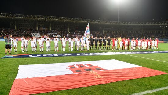 Armenia Soccer Nations League Armenia - Gibraltar