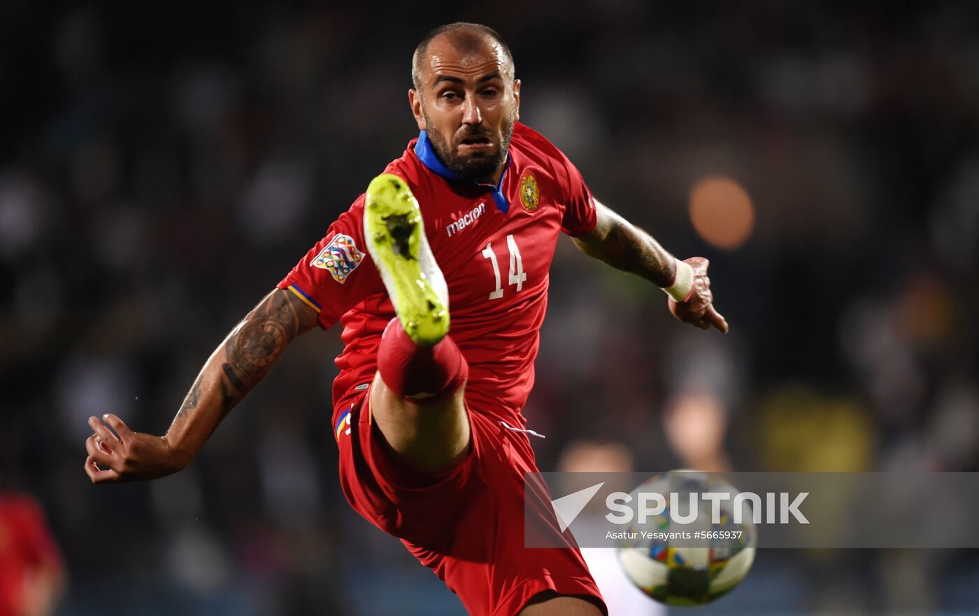Armenia Soccer Nations League Armenia - Gibraltar