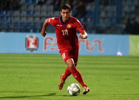 Armenia Soccer Nations League Armenia - Gibraltar