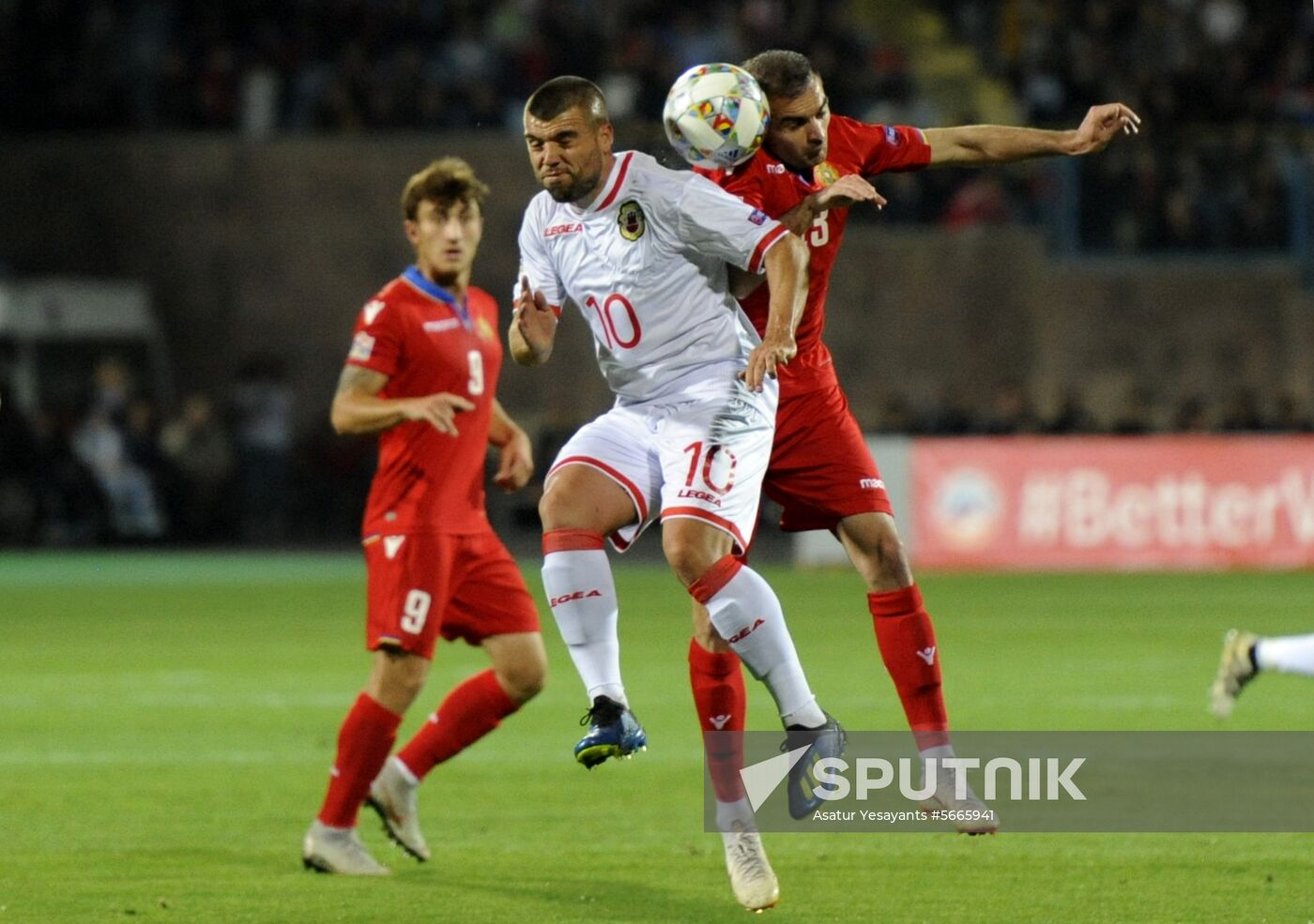 Armenia Soccer Nations League Armenia - Gibraltar