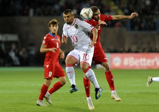 Armenia Soccer Nations League Armenia - Gibraltar
