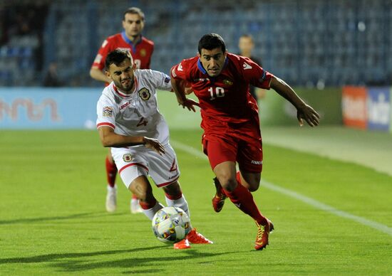 Armenia Soccer Nations League Armenia - Gibraltar