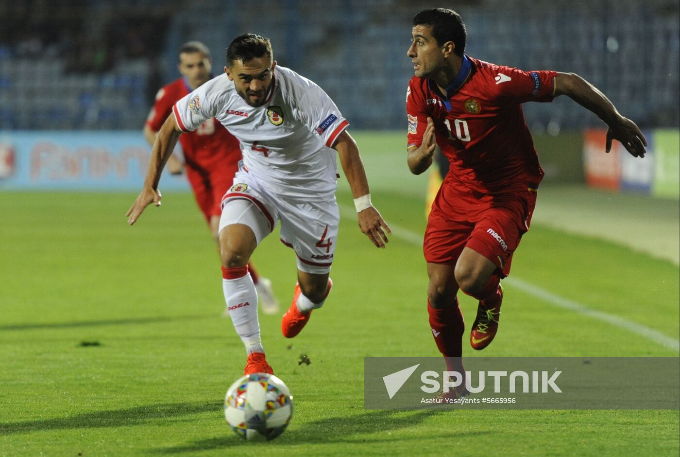 Armenia Soccer Nations League Armenia - Gibraltar