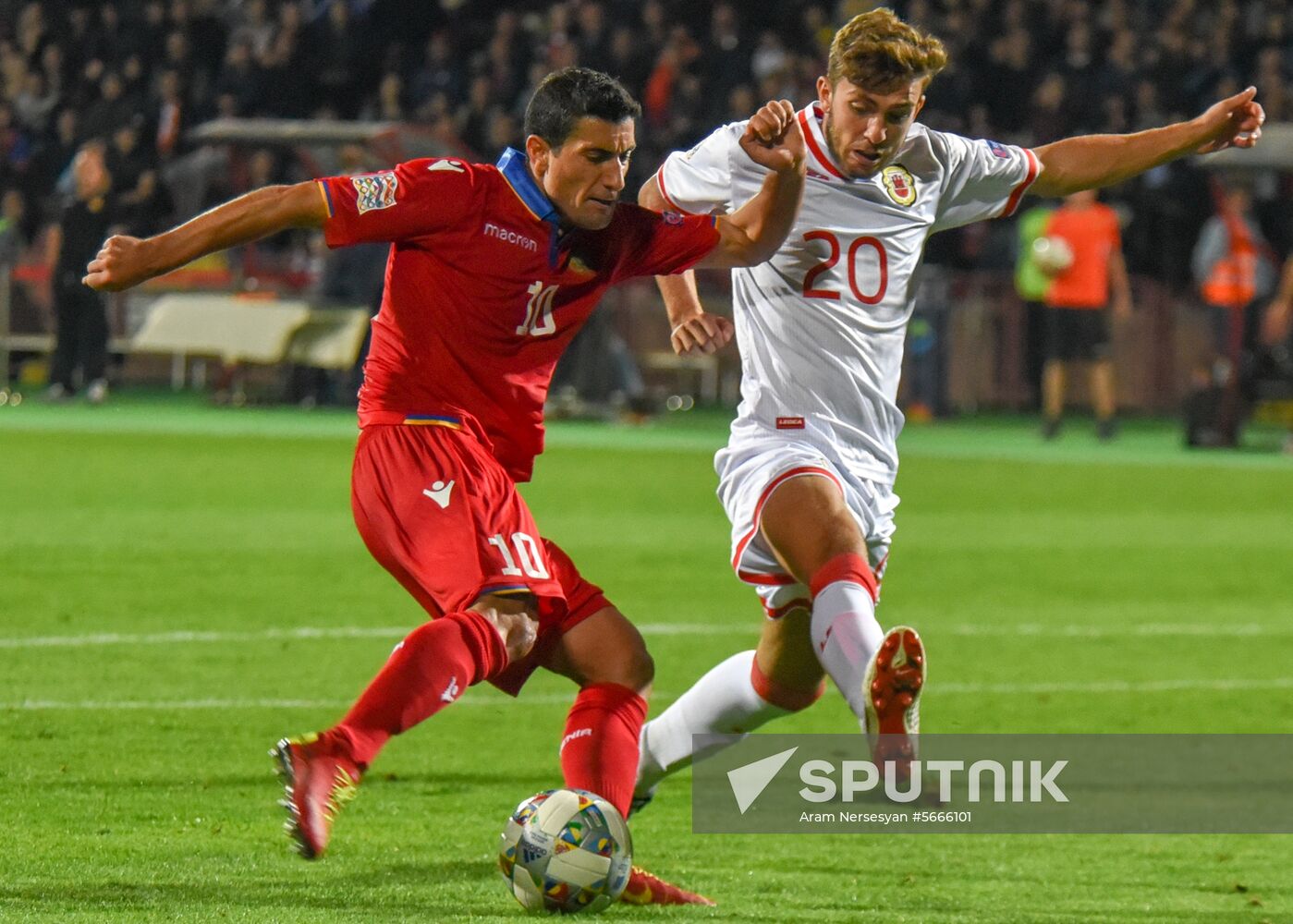 Armenia Soccer Nations League Armenia - Gibraltar