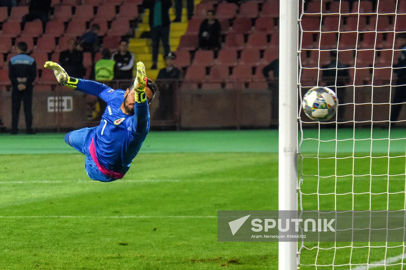 Armenia Soccer Nations League Armenia - Gibraltar