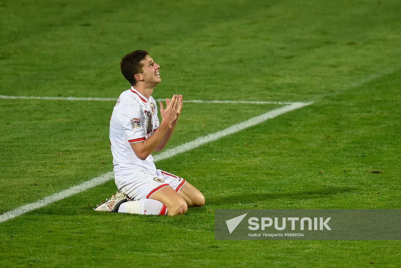 Armenia Soccer Nations League Armenia - Gibraltar