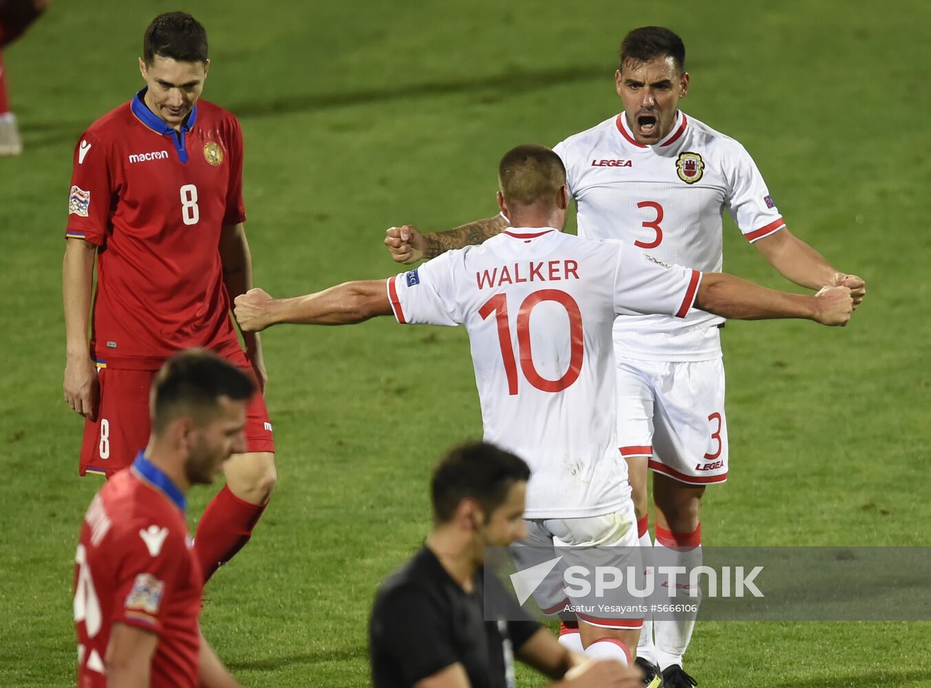 Armenia Soccer Nations League Armenia - Gibraltar