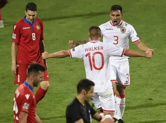 Armenia Soccer Nations League Armenia - Gibraltar