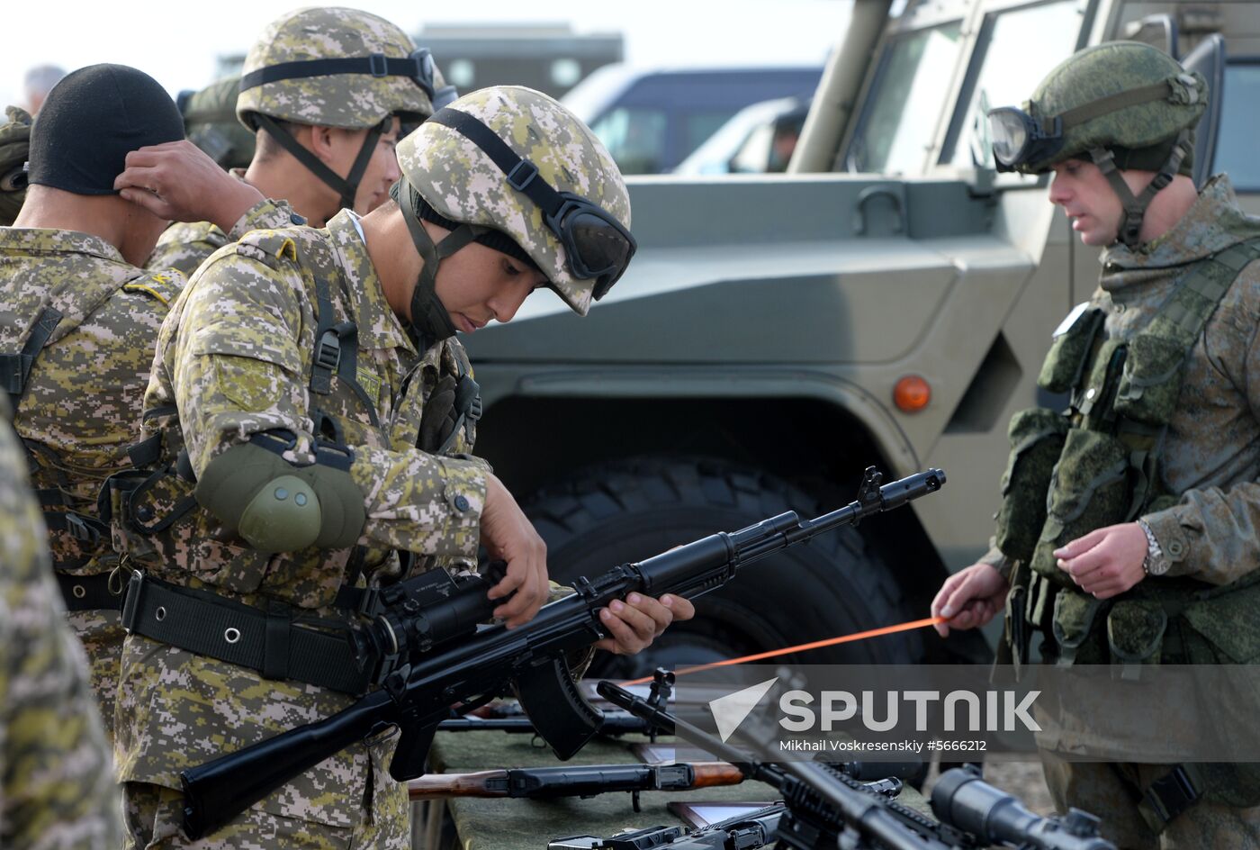 Kyrgyzstan CSTO Military Drills