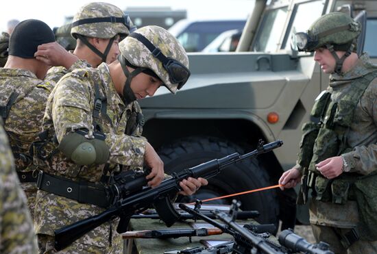 Kyrgyzstan CSTO Military Drills