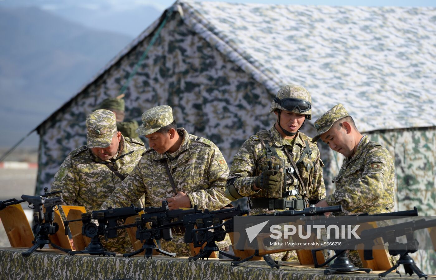 Kyrgyzstan CSTO Military Drills