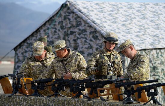 Kyrgyzstan CSTO Military Drills