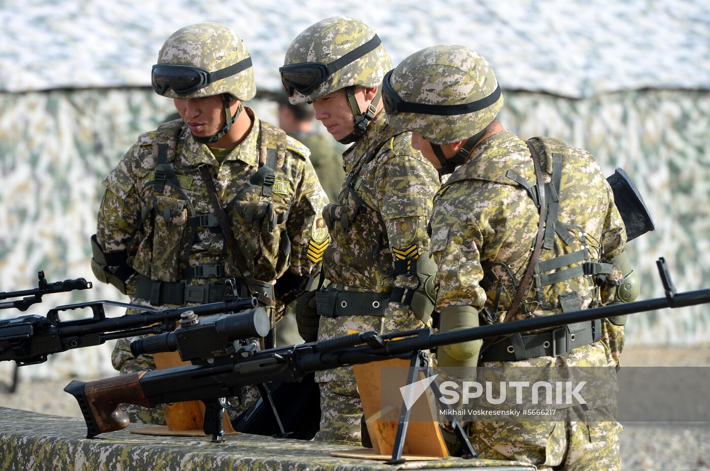 Kyrgyzstan CSTO Military Drills