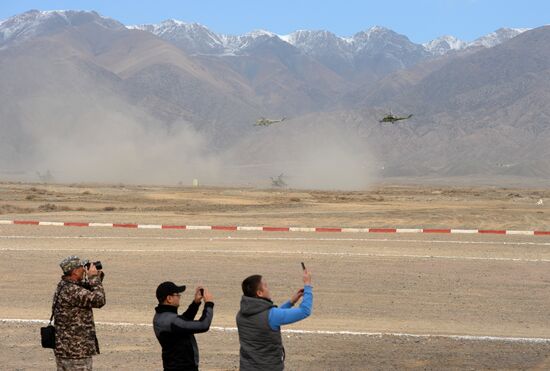 Kyrgyzstan CSTO Military Drills
