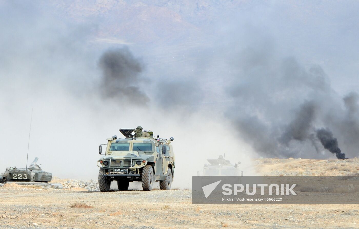 Kyrgyzstan CSTO Military Drills