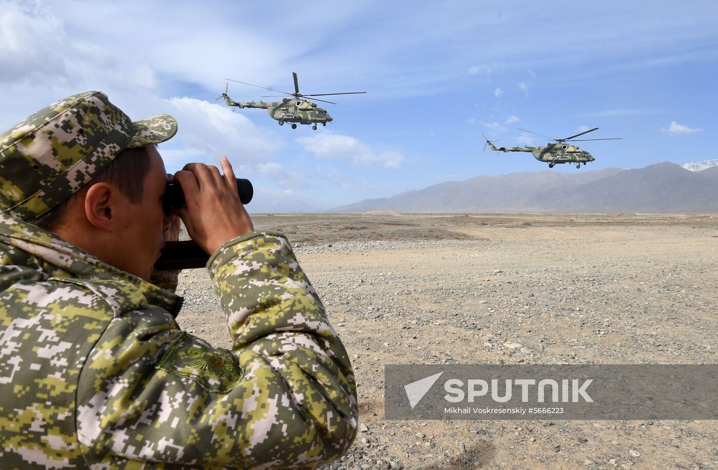 Kyrgyzstan CSTO Military Drills