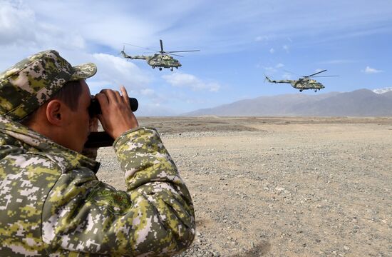 Kyrgyzstan CSTO Military Drills