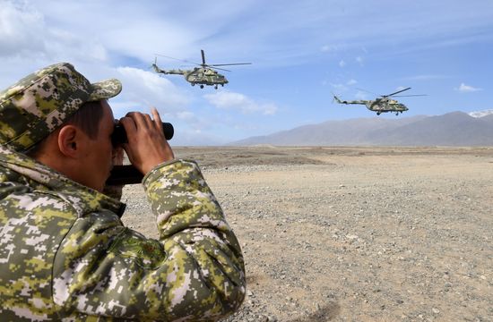 Kyrgyzstan CSTO Military Drills