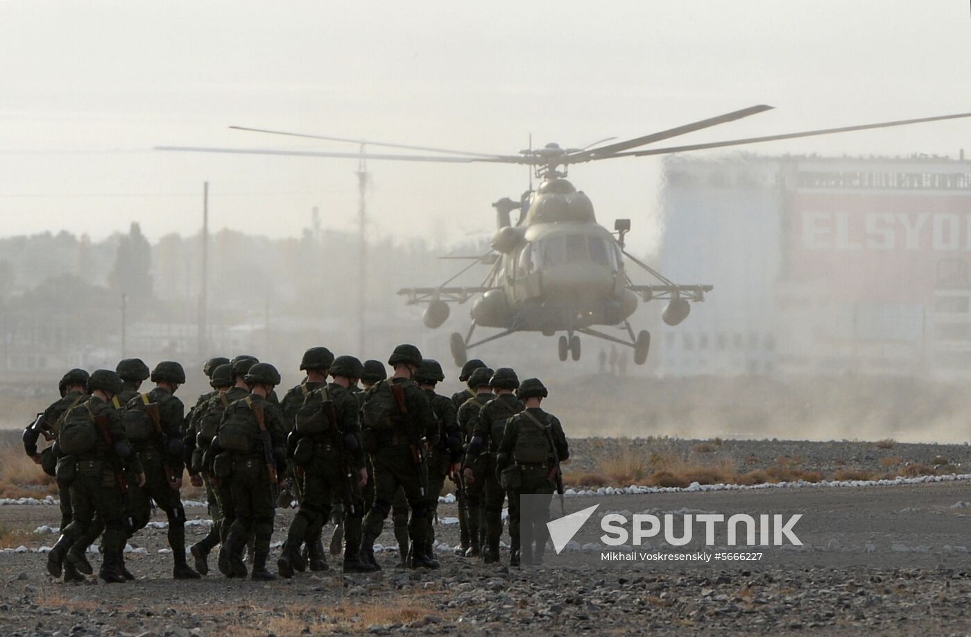 Kyrgyzstan CSTO Military Drills