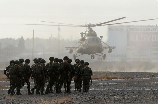 Kyrgyzstan CSTO Military Drills