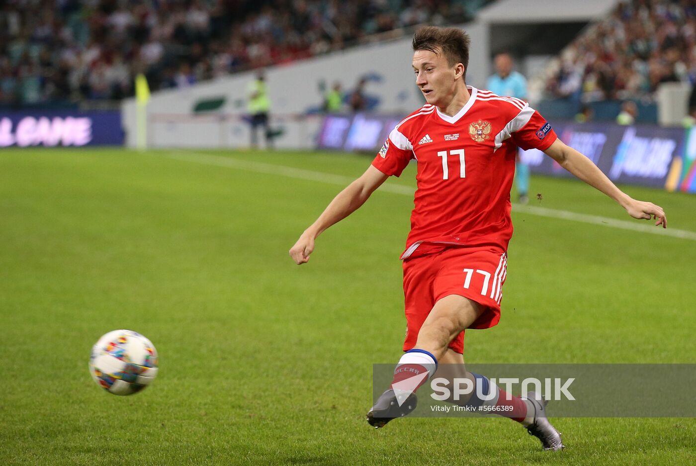 Russia Soccer Nations League Russia - Turkey