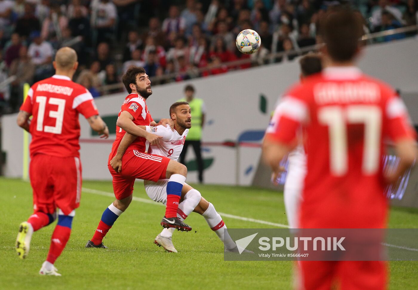 Russia Soccer Nations League Russia - Turkey