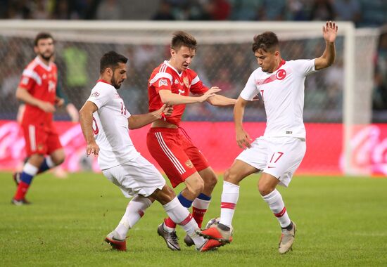 Russia Soccer Nations League Russia - Turkey