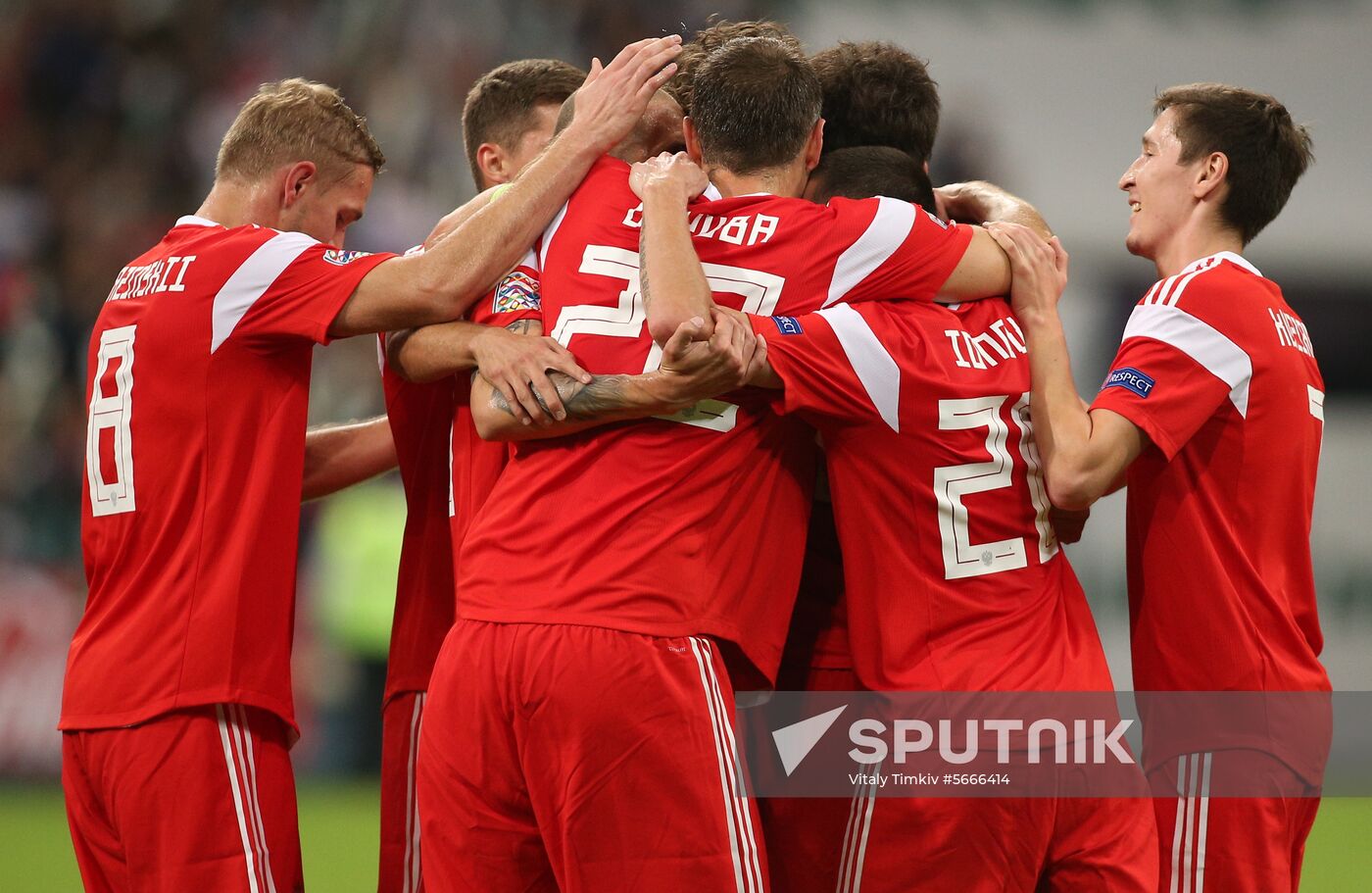 Russia Soccer Nations League Russia - Turkey