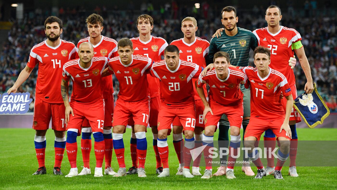 Russia Soccer Nations League Russia - Turkey