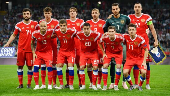 Russia Soccer Nations League Russia - Turkey