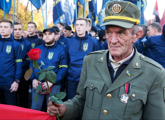 Ukraine Nationalists Rally
