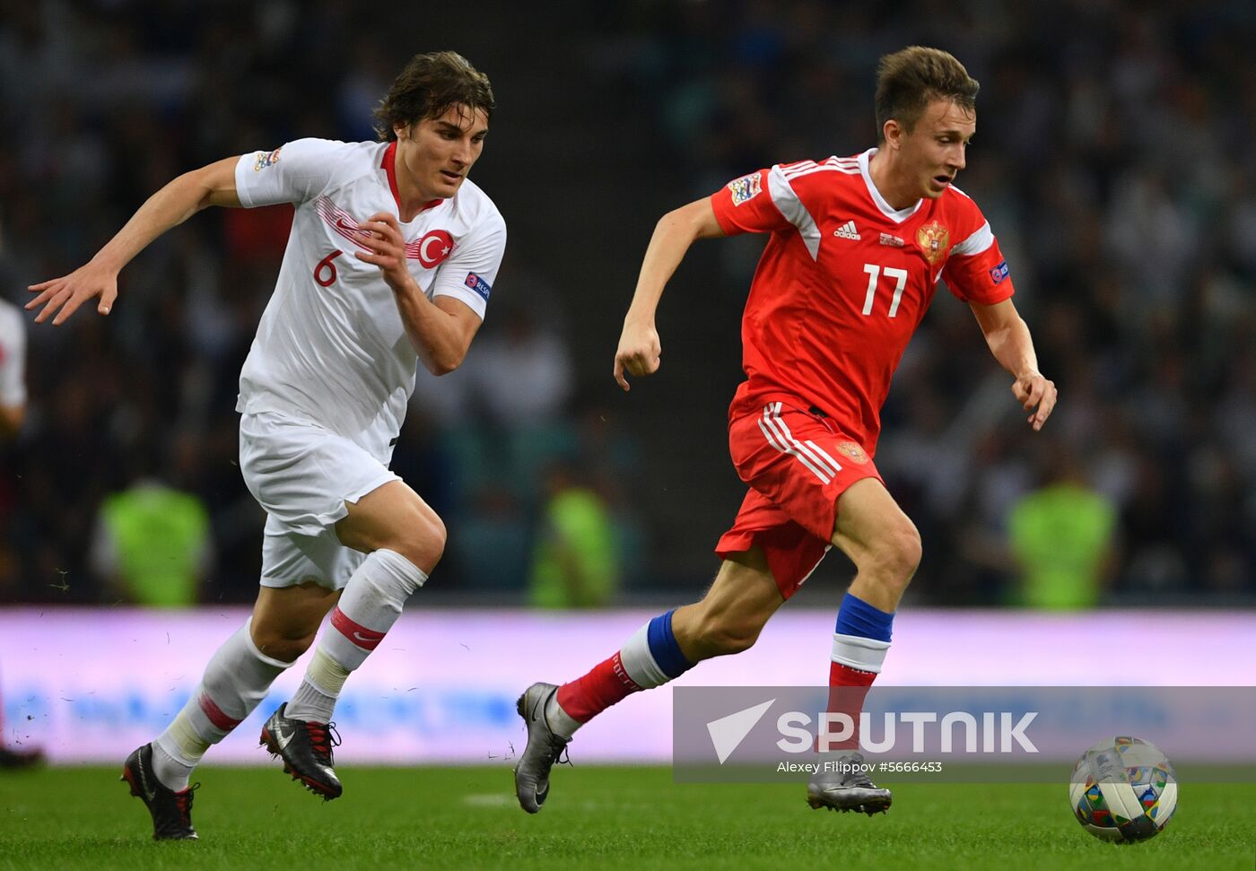 Russia Soccer Nations League Russia - Turkey