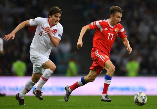 Russia Soccer Nations League Russia - Turkey